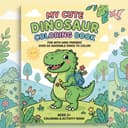 My First Dino Coloring Book